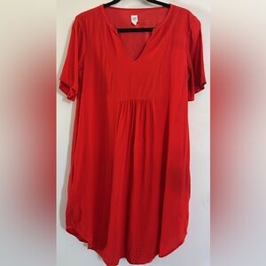 Gap Maternity Red dress size medium